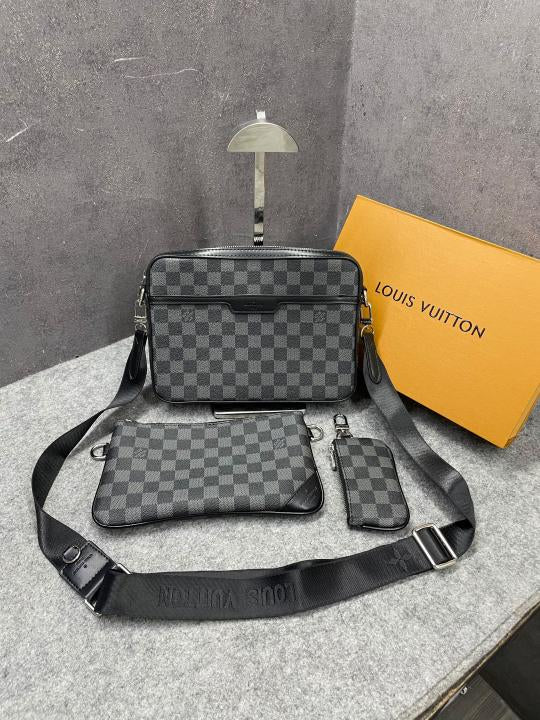 Louis Vuitton LV Virgil Abloh Trio Messenger Multi Crossbody Bag
