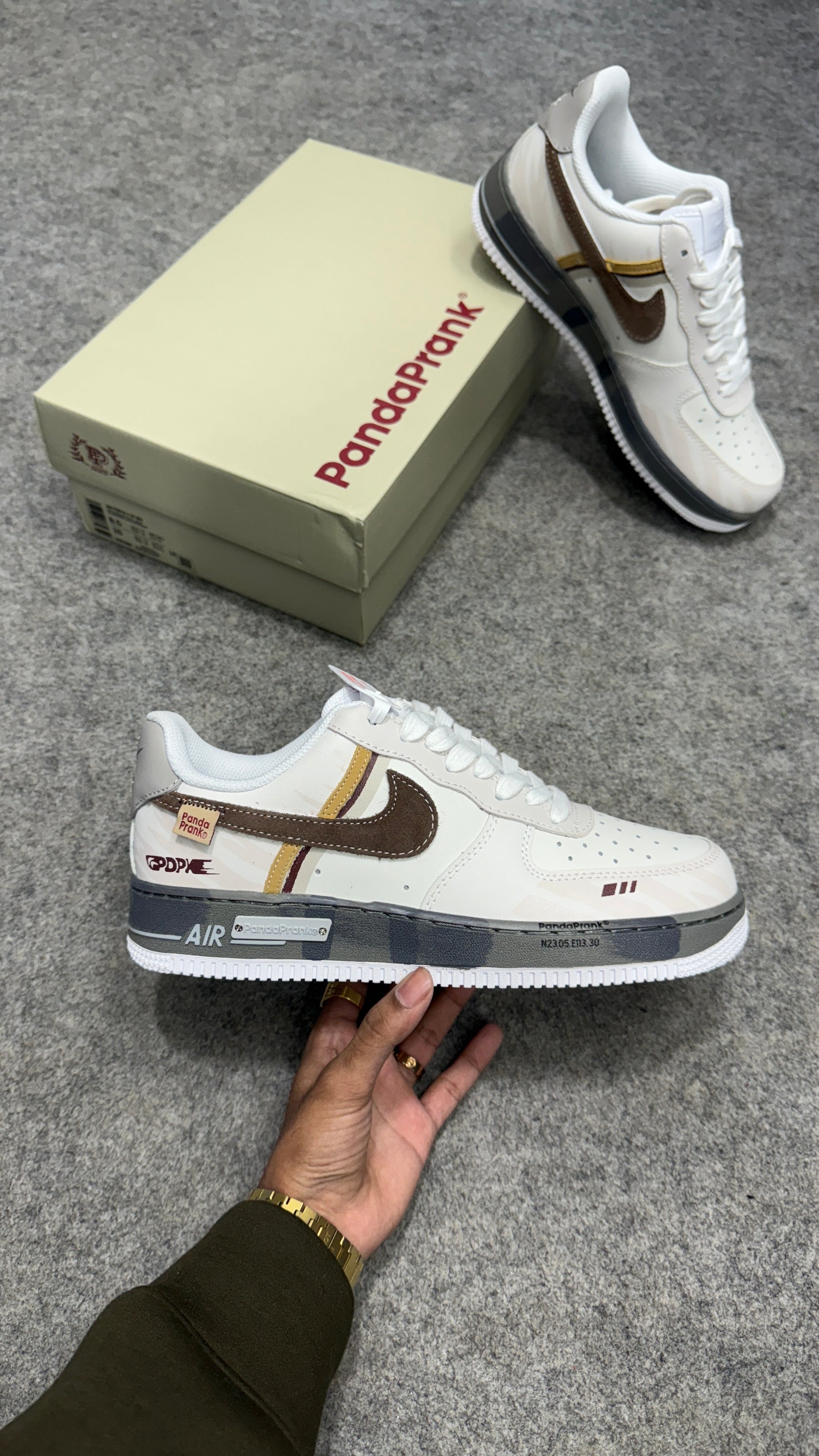 Airforce 1 x Panda prank Custom 2025