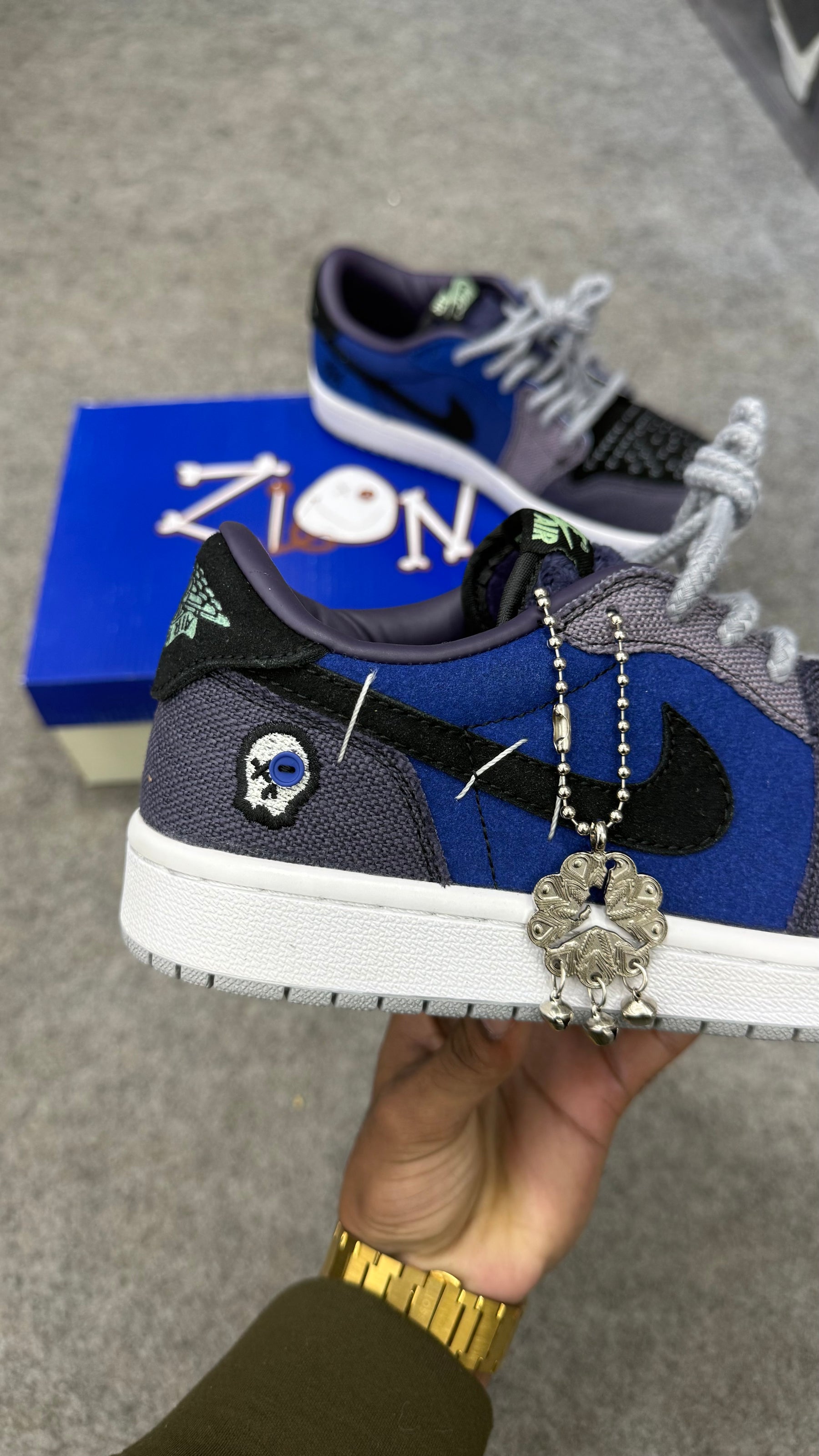 AJ 1 Low 'Zion Williamson Voodoo Alternate'