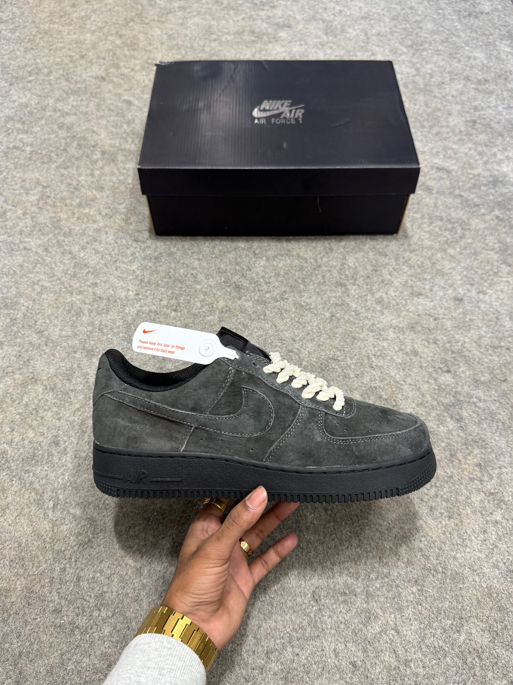 Air Force 1 'Grey Suede'
