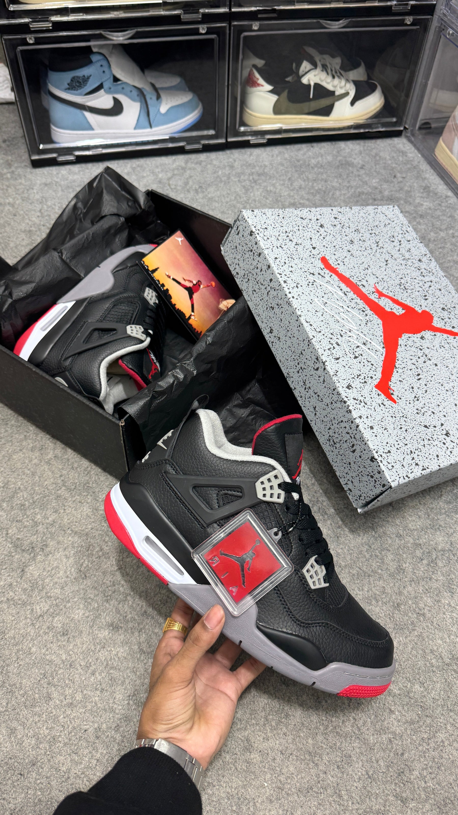Retro 4 Custom Retro 4 'Bred Reimagined'