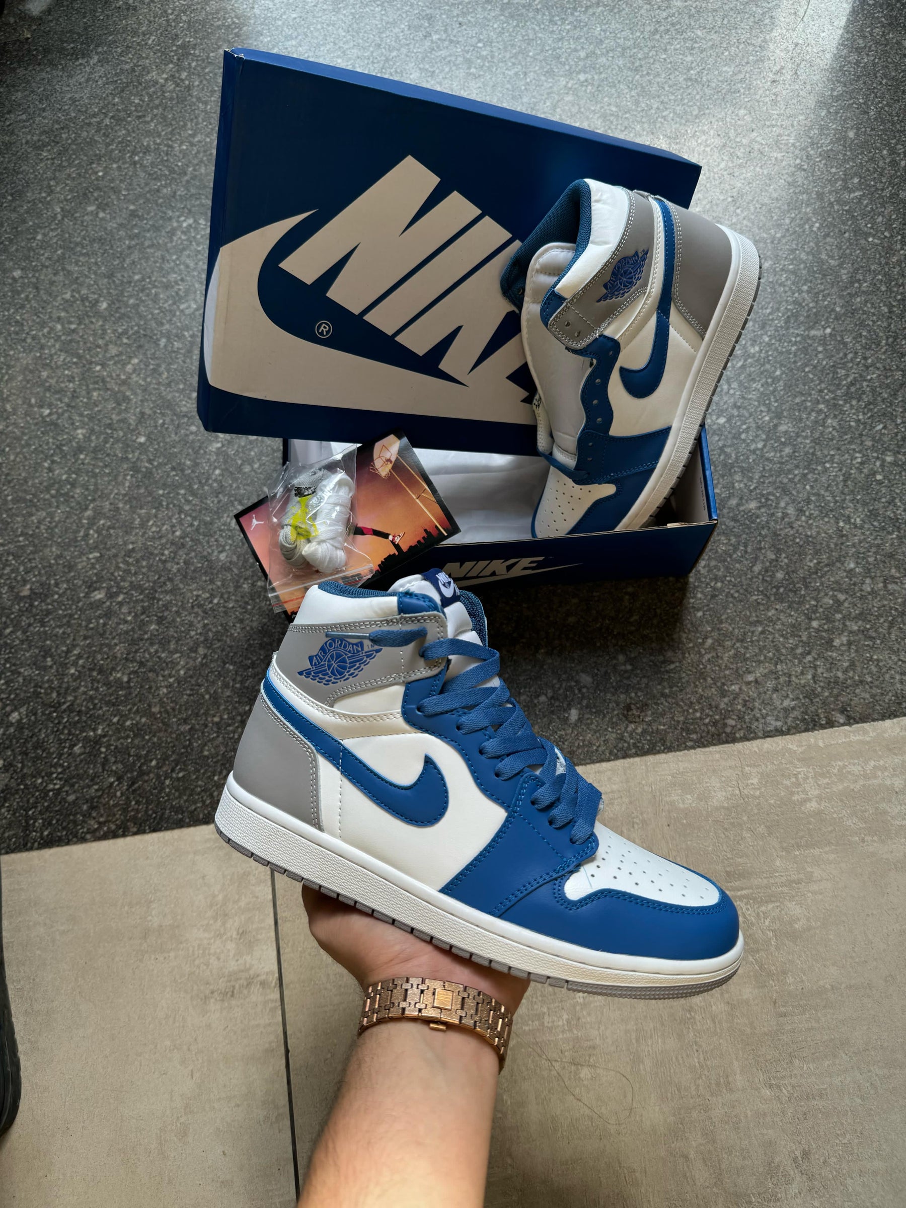 AJ 1 High 'True Blue'