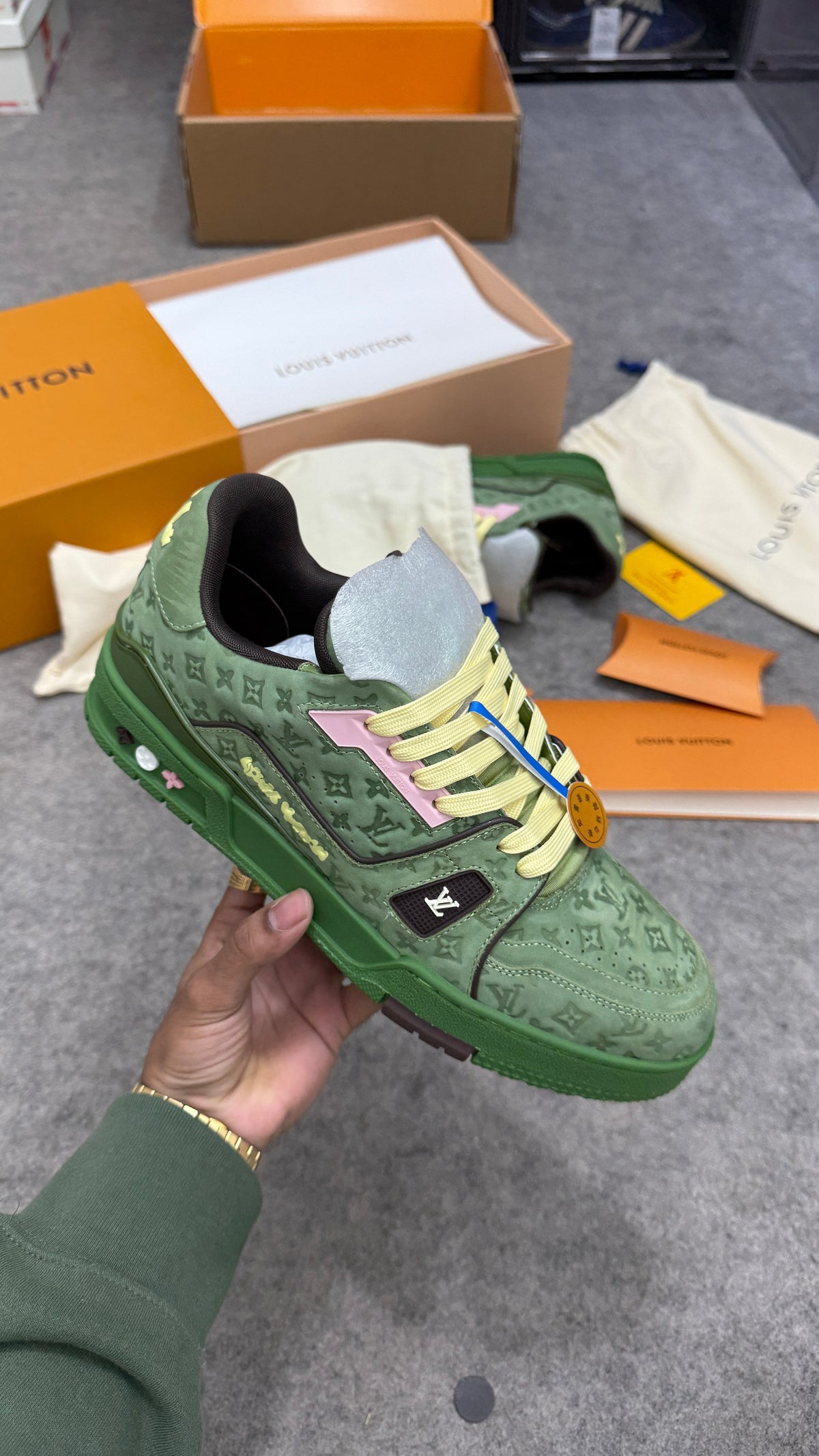 Louis Vuitton x Tyler The Creator 2024 Trainer 'Green' (UA)