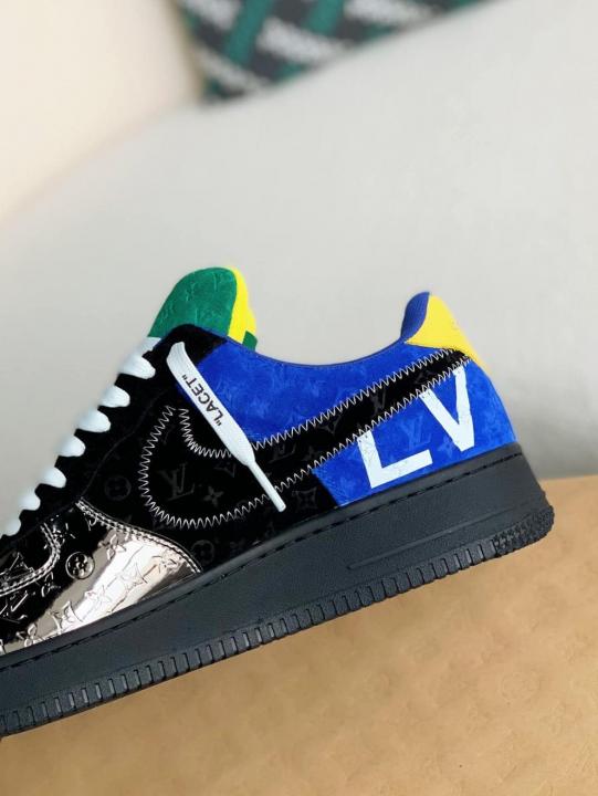 Air Force 1 x Louis Vuitton 'Purple Dusk/Metallic Silver' (UA)