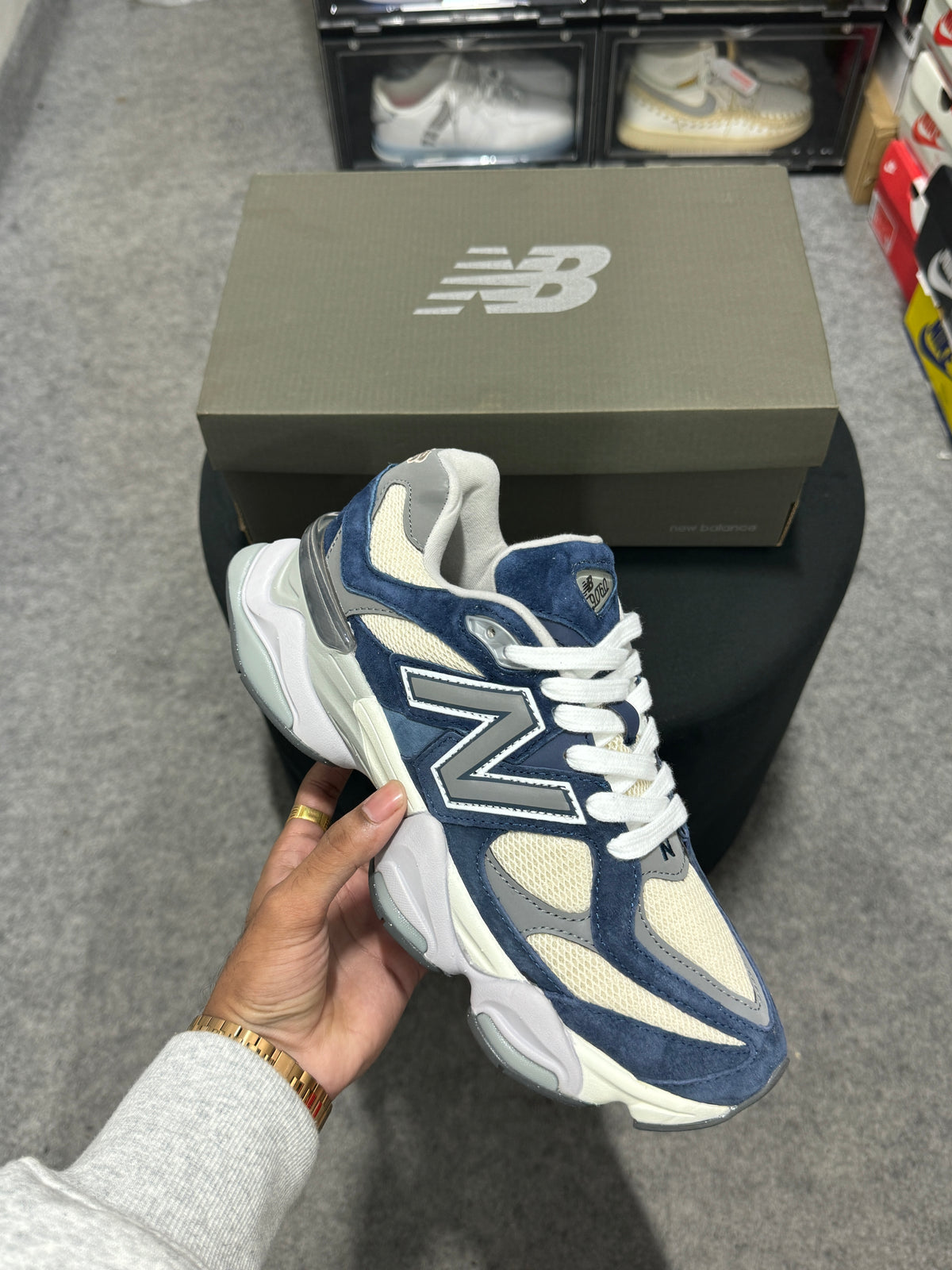 New Balance 9060 'Natural indigo'