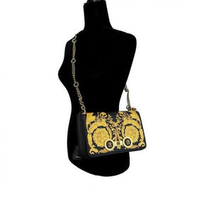 Versace Jeans Couture Barocco Print Shoulder Bag