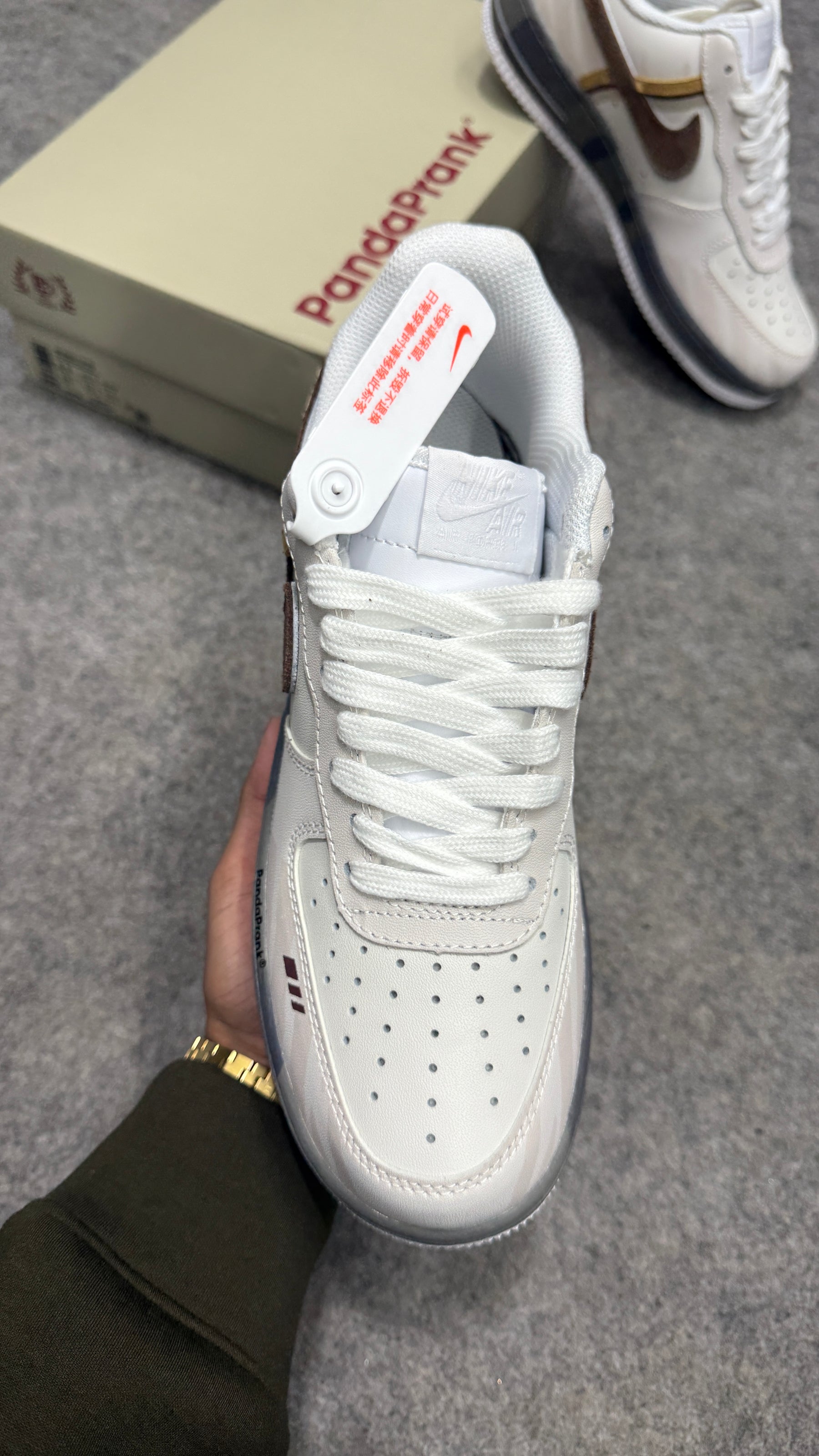 Airforce 1 x Panda prank Custom 2025