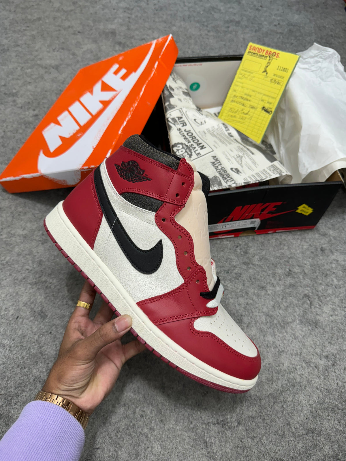 AJ 1 High 'Lost & Found' (UA)