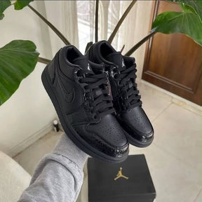 AJ 1 Low SE Patent Elephant Black