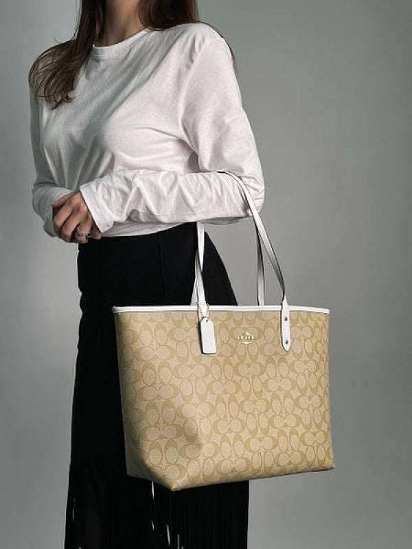 Coach Signature City Tote Bag