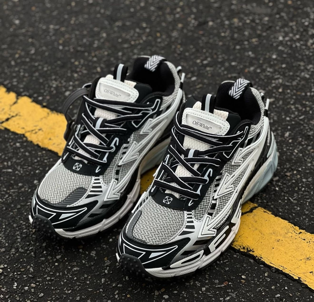 OFF-WHITE Right Back 🔥🫀”Grey-black”