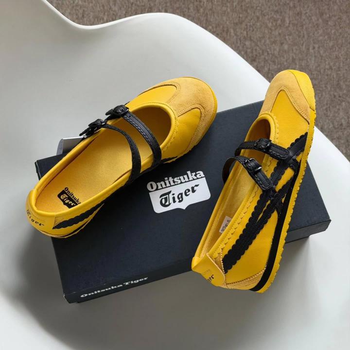 WMN Onitsuka Tiger Mexico 66 TGRS Mary Jane Yellow Black