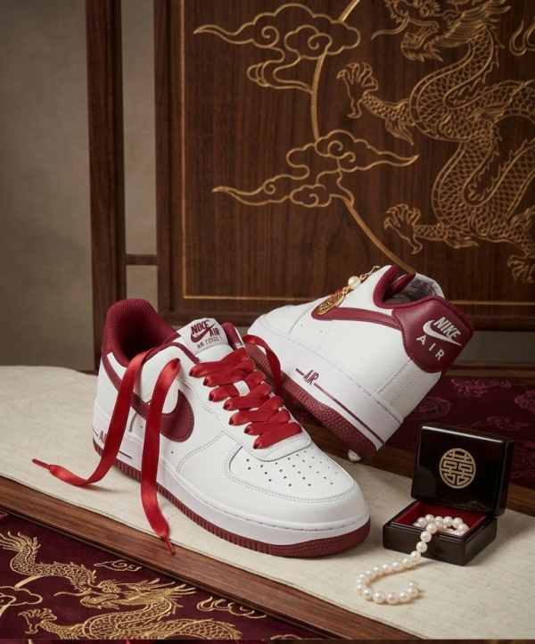 Airforce 1 White Team Red
