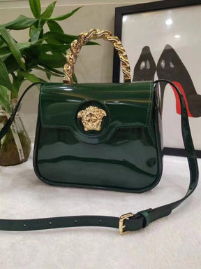 VERSACE La Medusa Patent Mini Bag