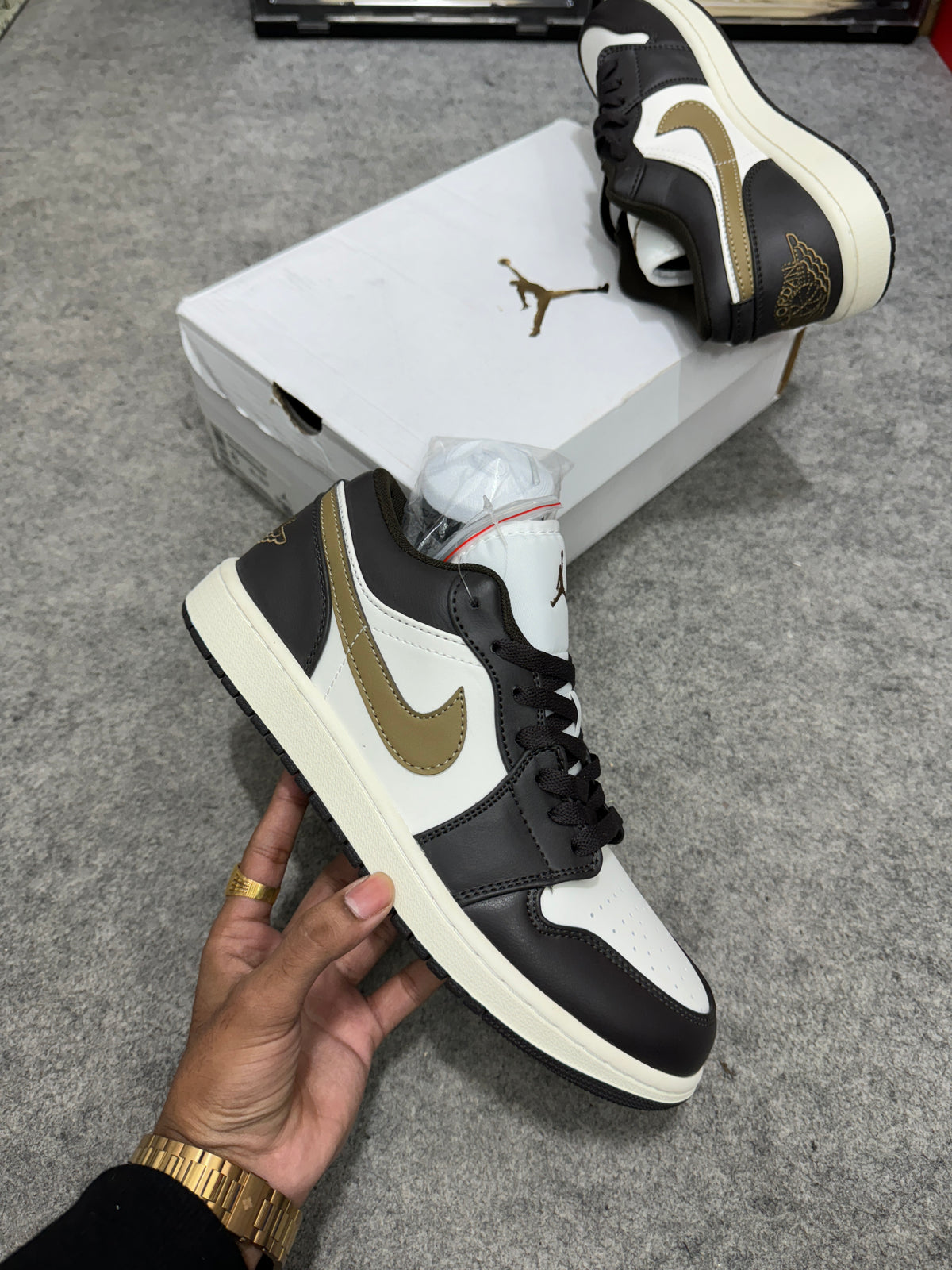 AJ 1 Low 'Shadow Brown'