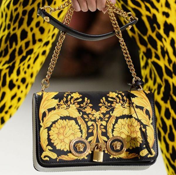 Versace Jeans Couture Barocco Print Shoulder Bag