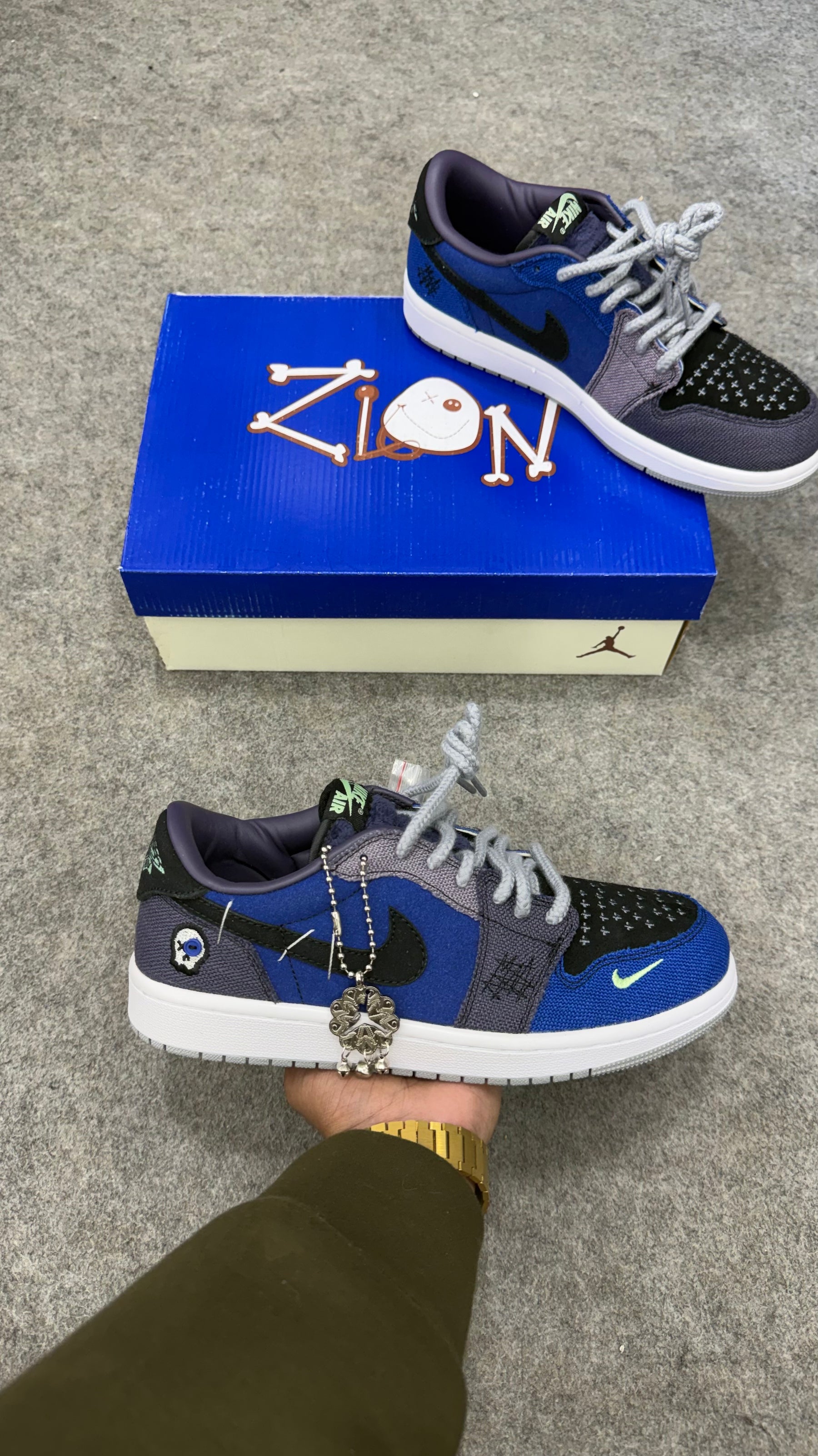 AJ 1 Low 'Zion Williamson Voodoo Alternate'
