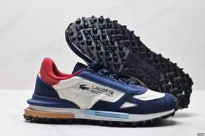 LACOSTE Elite Active Navy Red Sneaker