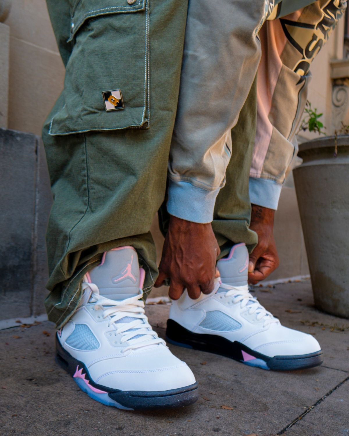 Retro 5 'Medium Soft Pink'