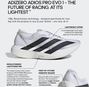 Adidas Adizero EVO SL "White"