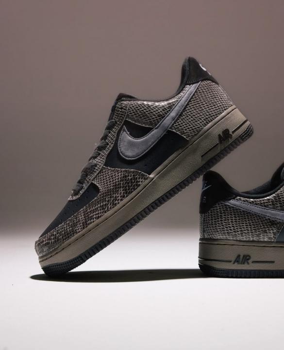 Air Force 1 SNAKESKIN OFF NOIR