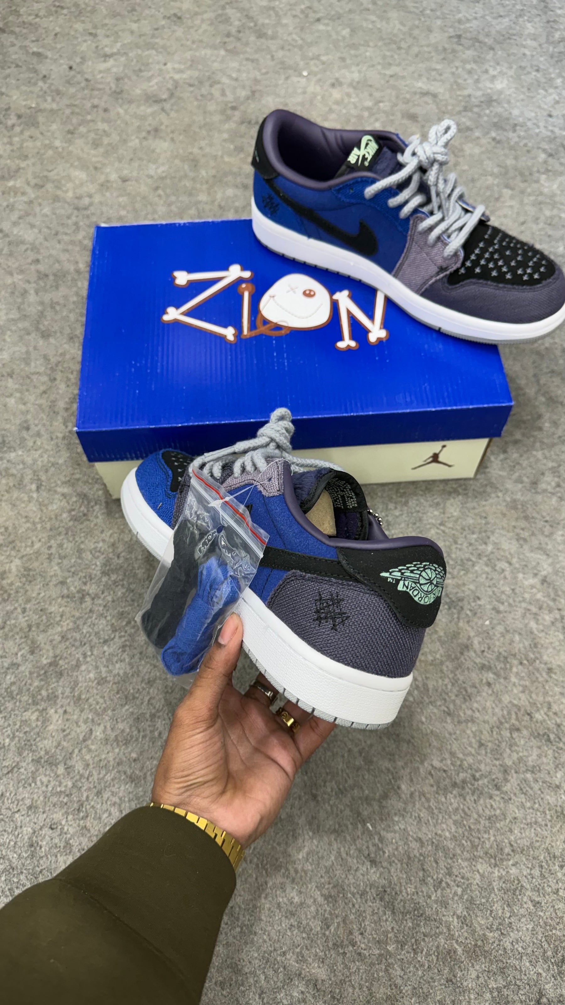 AJ 1 Low 'Zion Williamson Voodoo Alternate'