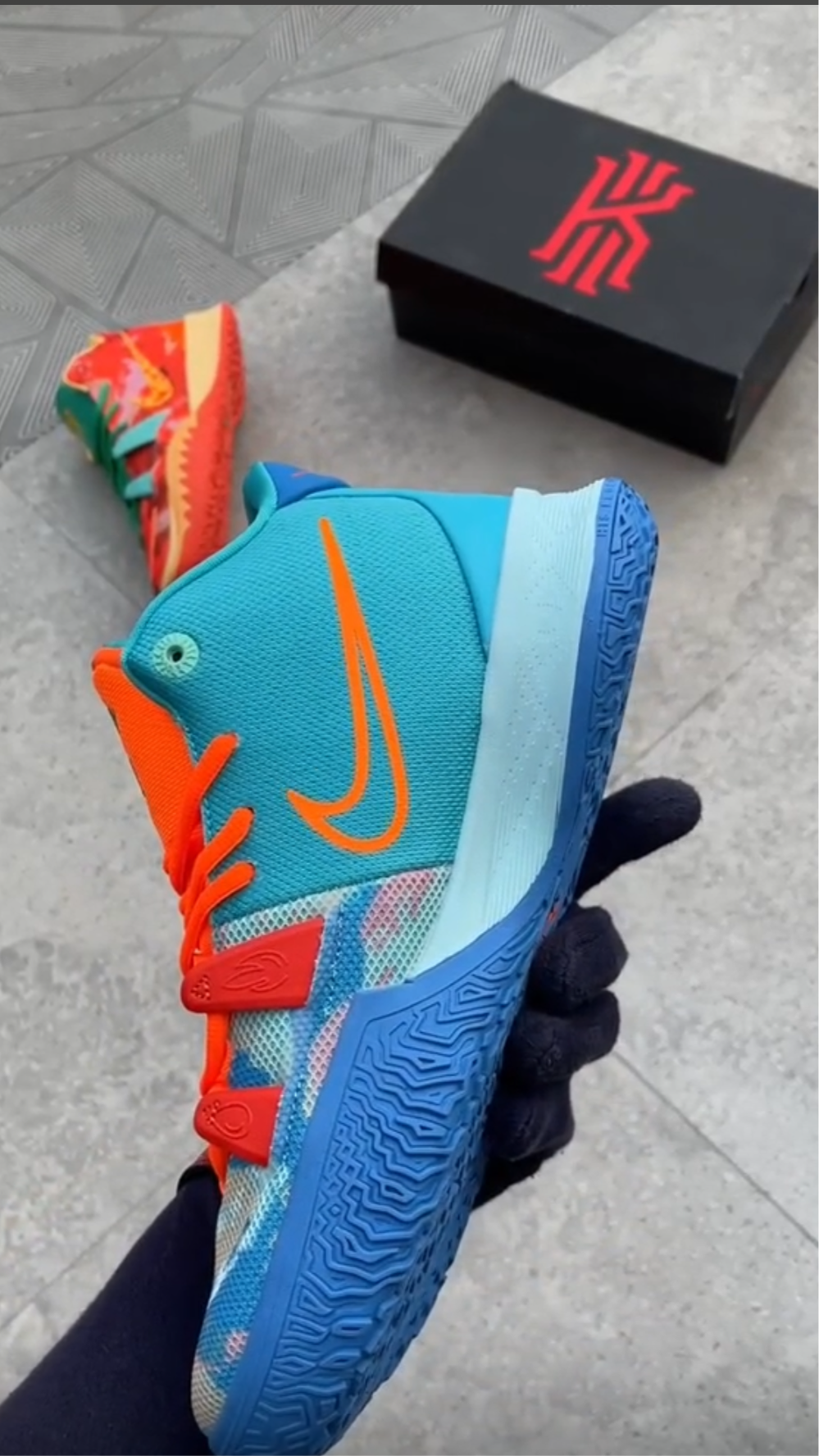 NIKE Kyrie7 x Fire water