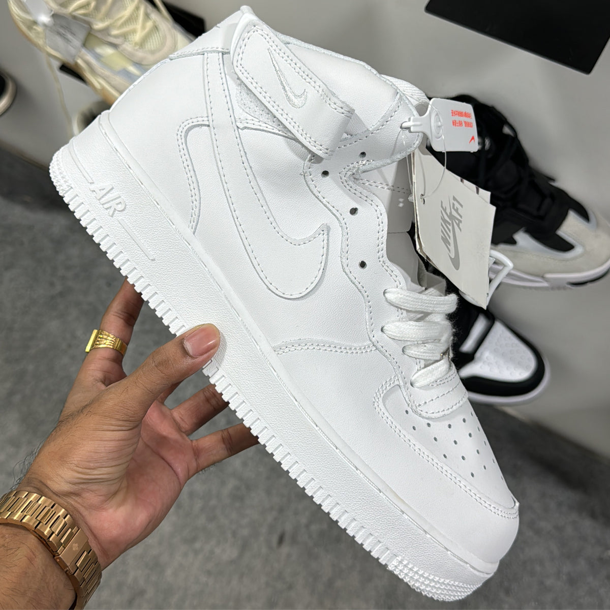 Air Force 1 Mid 'white'