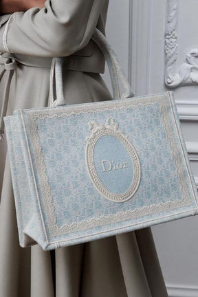 Dior Medallion Mini Book Tote Bag