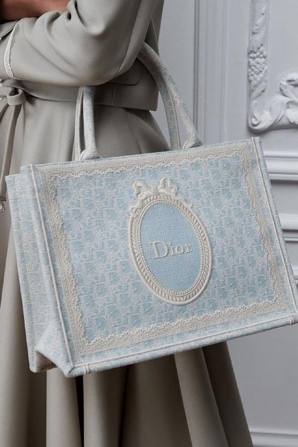 Dior Medallion Mini Book Tote Bag