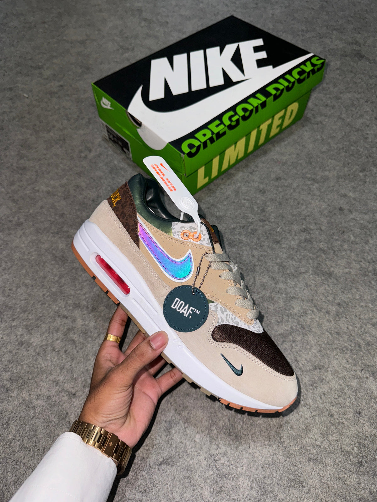 Nike Airmax 1 'university of Oregon'