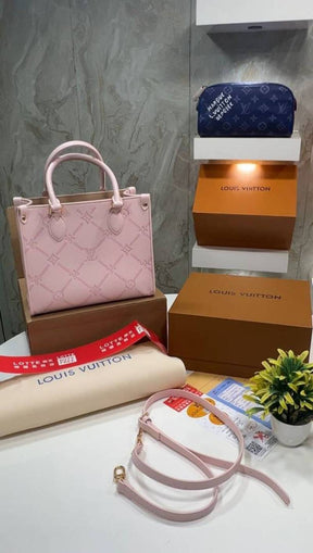 Louis Vuitton LV ON THE GO EMPREINTE TOTE BAG