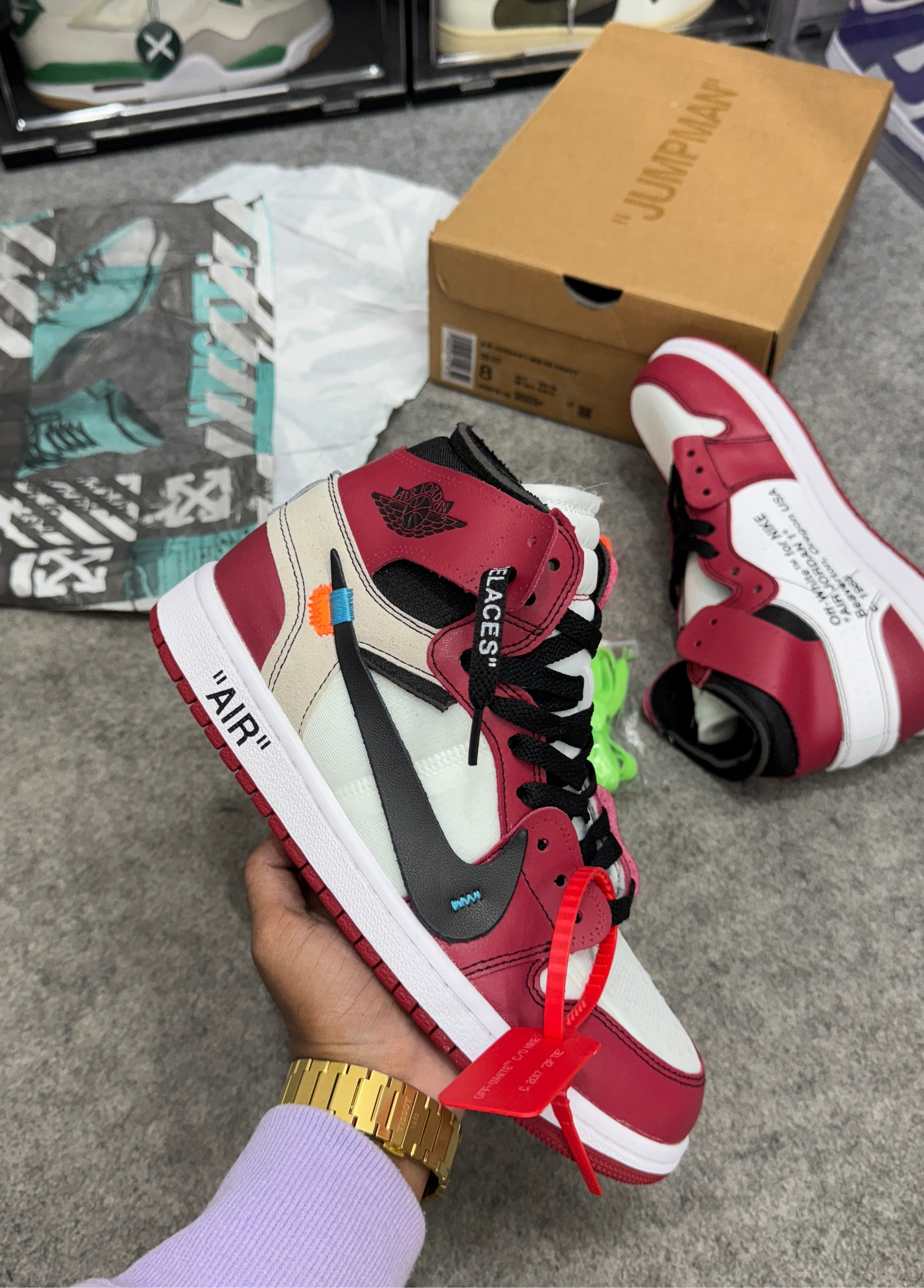 AJ 1 High x Off-White 'Chicago'