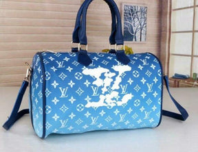 Vuitton Keepall Bandouliere Clouds Monogram 50 Blue