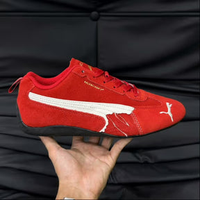 Puma x Balenciaga Speedcat Suede Distressed 'Red White'