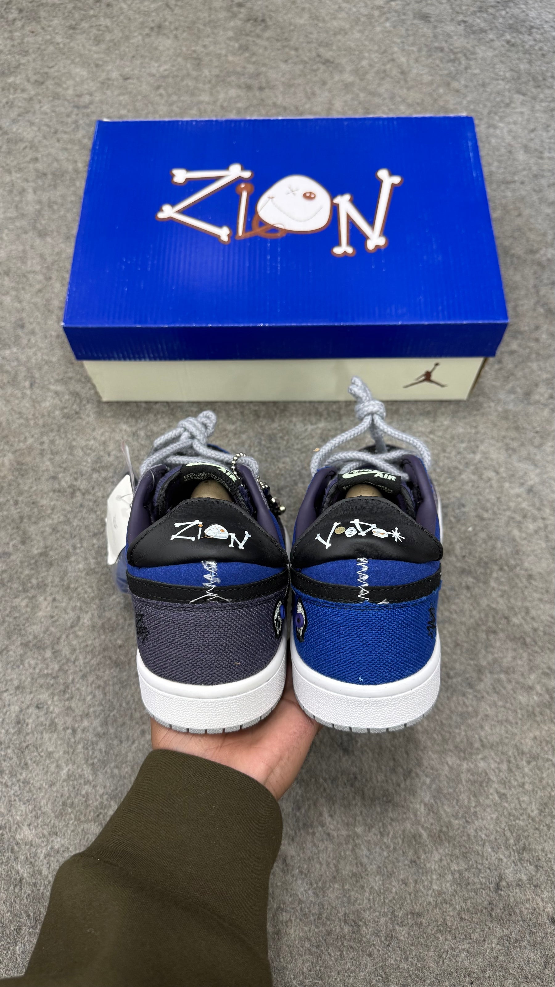 AJ 1 Low 'Zion Williamson Voodoo Alternate'