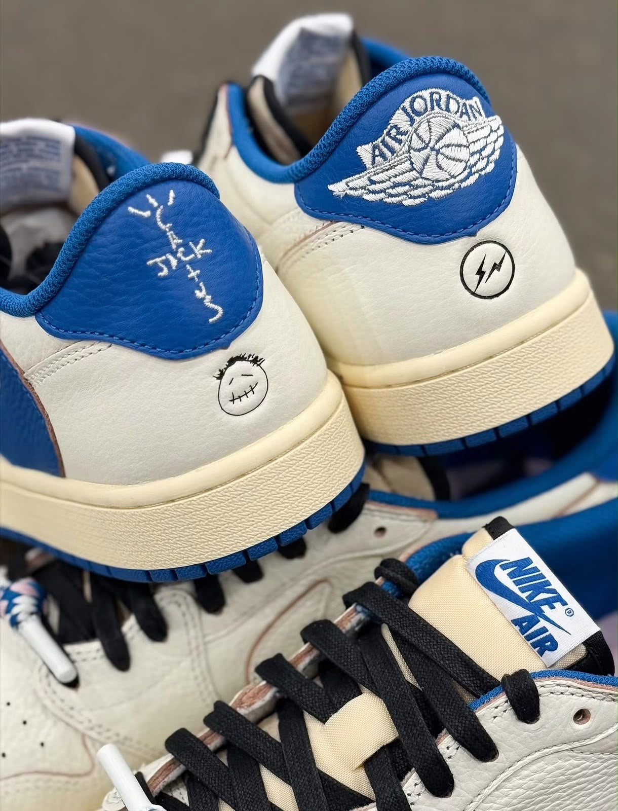 AJ 1 Low X Travis Low Fragment Heat Off
