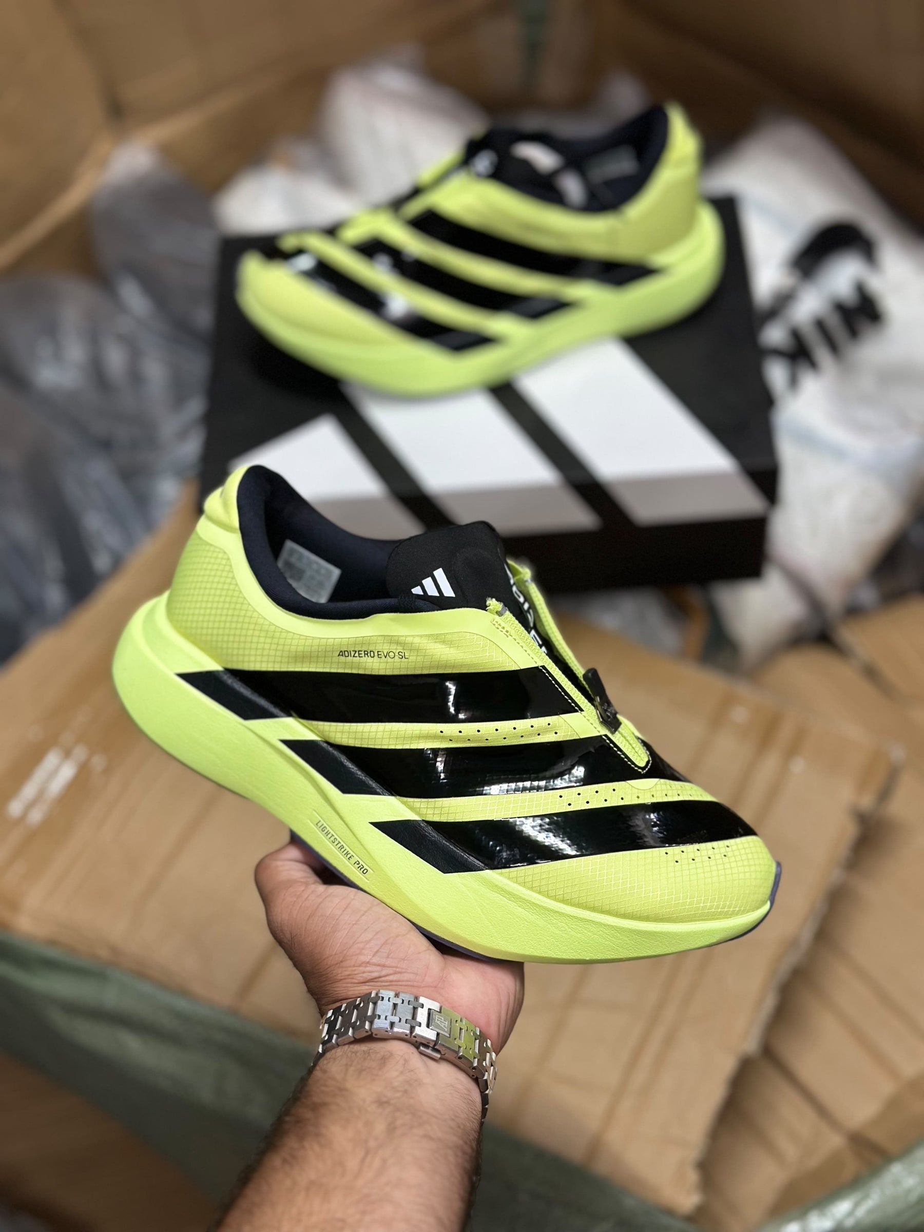 Adidas Adizero Evo SL Zip Green