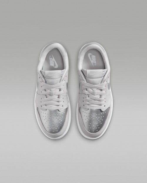 AJ 1 Low 'Metallic silver'