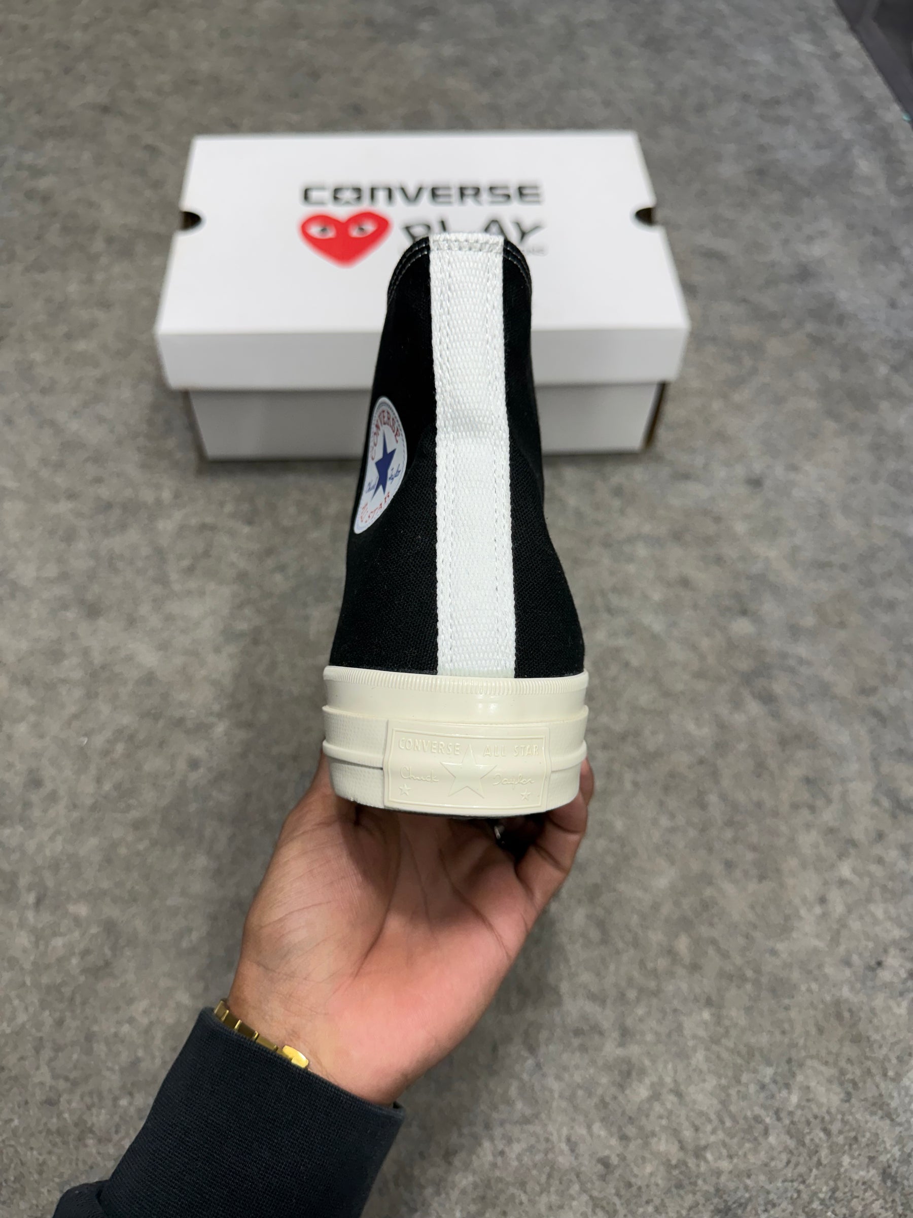 Converse X Play Comme Des Garçons Chuck 70 'Black'