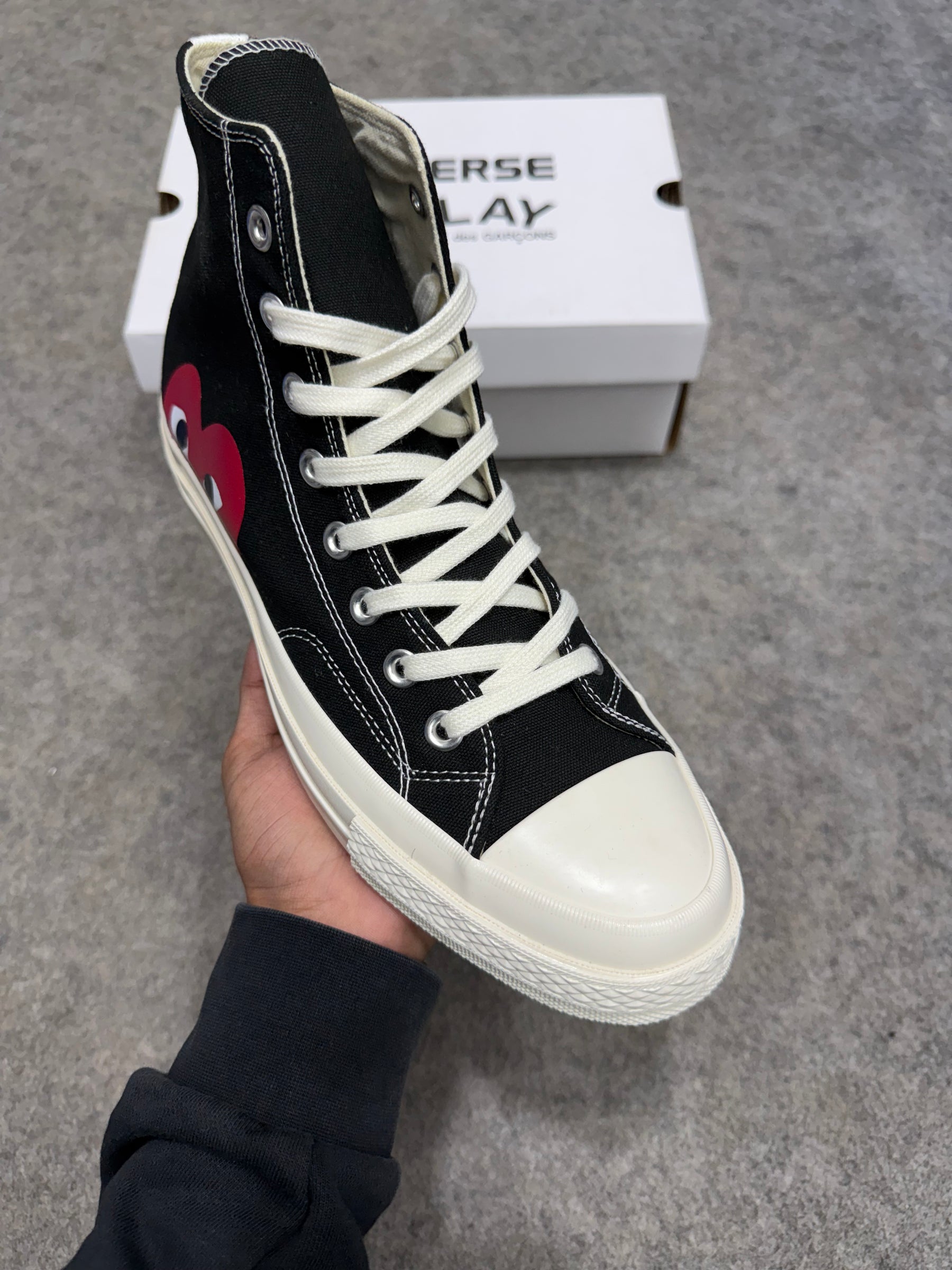 Converse X Play Comme Des Garçons Chuck 70 'Black'