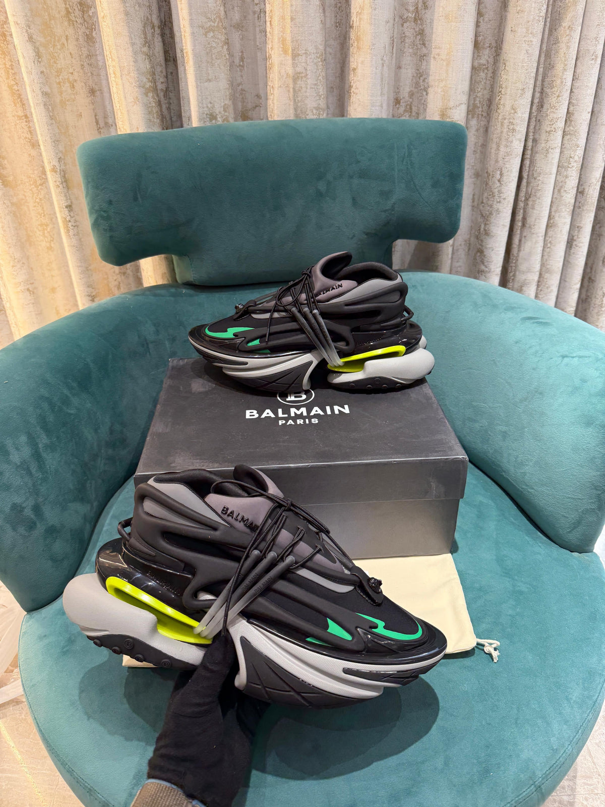 Balmain Unicorn Neoprene Sneaker 👟