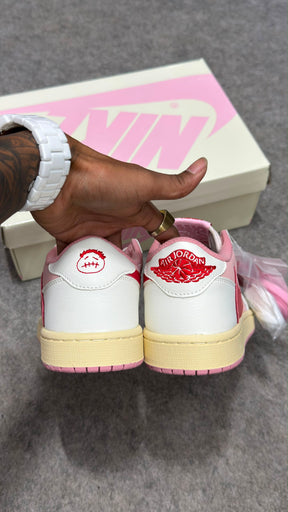 AJ 1 Low x Travis Scott 'Tropical Pink' (semi Ua)
