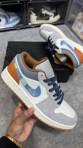 AJ 1 Low SE 'Repaired Denim Swoosh'