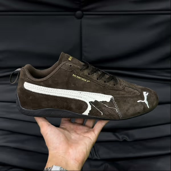 Puma x Balenciaga Speedcat Suede Distressed 'Haute Coffee'