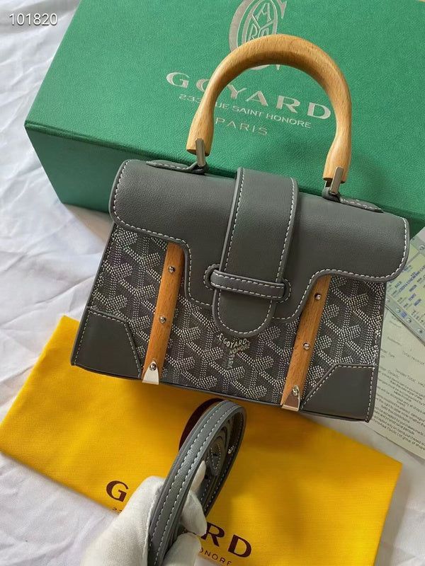 Goyard Saigon Structure Mini Hand Shoulder Bag (Mix colours)