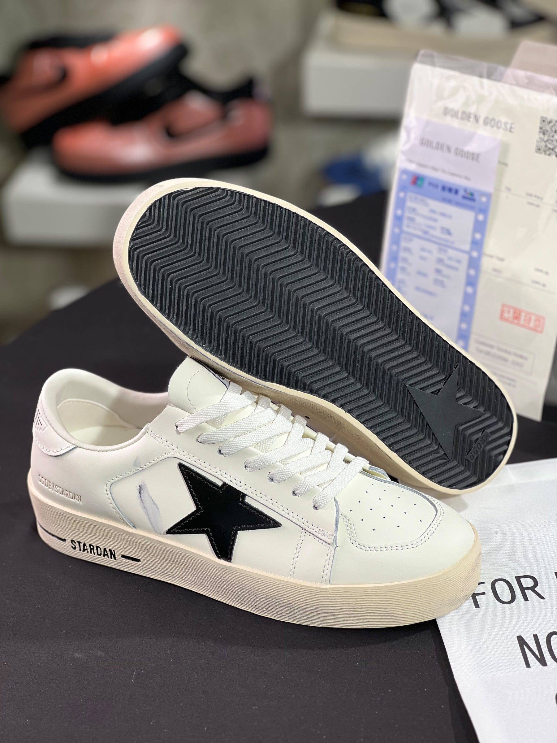 Golden Goose STARDAN Trainer White