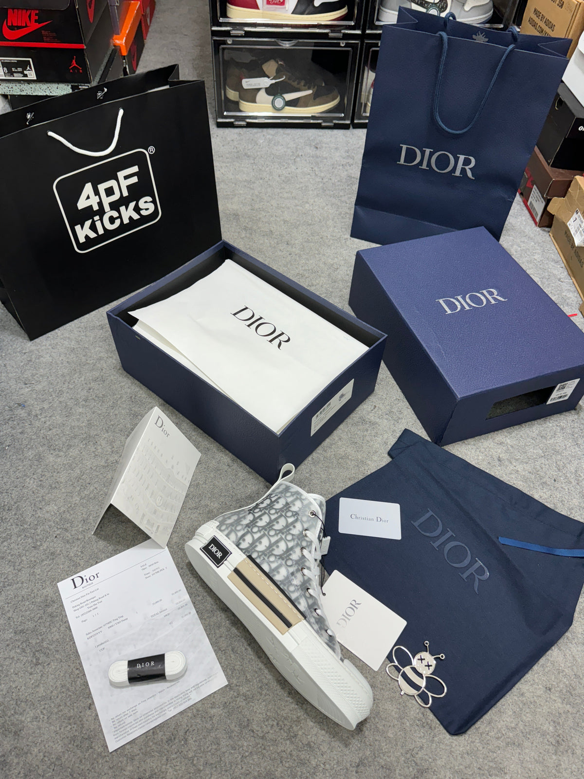 Dior B23 High-Top Logo Oblique (UA)