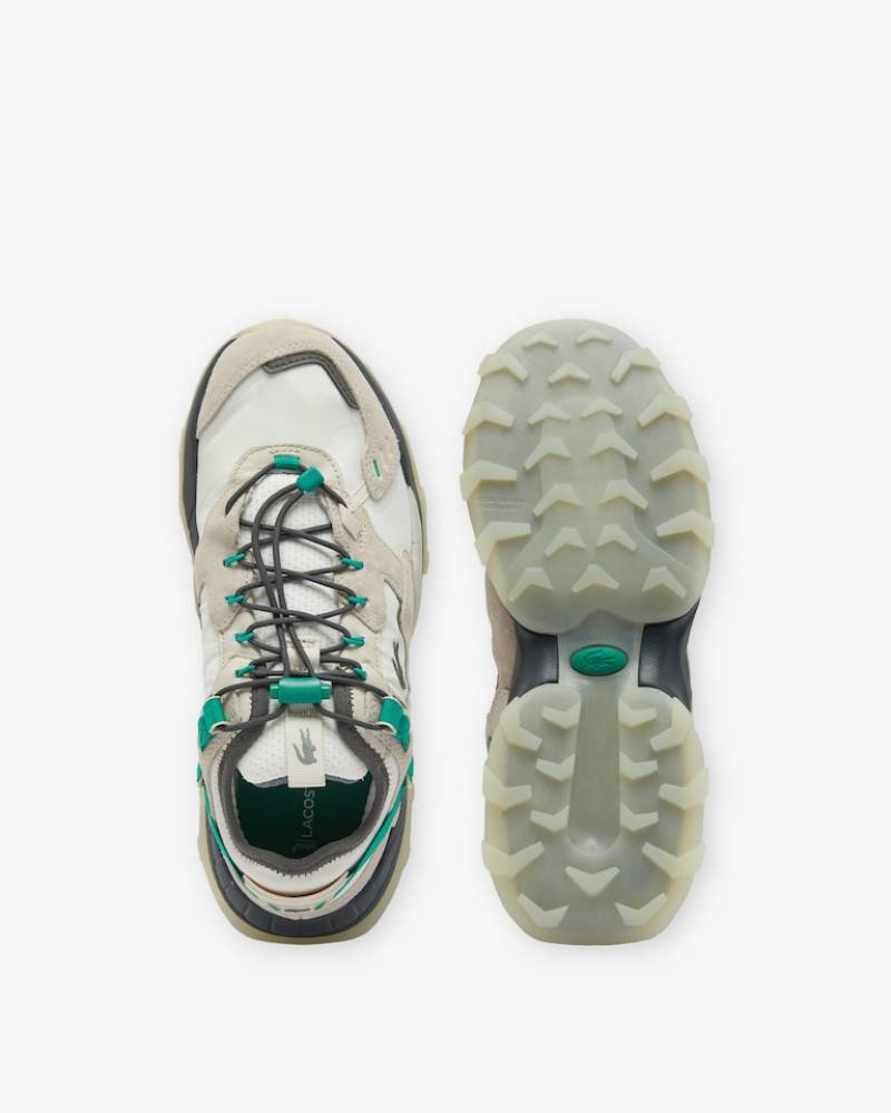 Lacoste L-Guard Breaker Outdoor Sneakers of white and dark grey