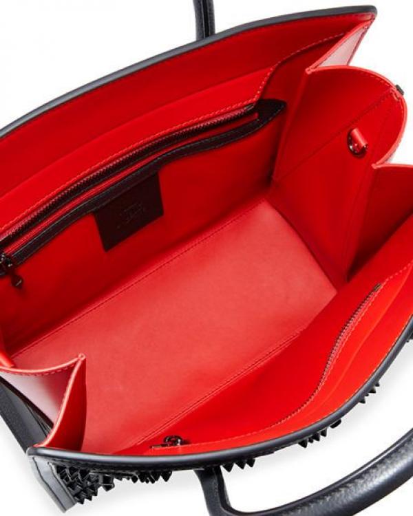 CHRISTIAN LOUBOUTIN Paloma Mini embellished leather tote bag